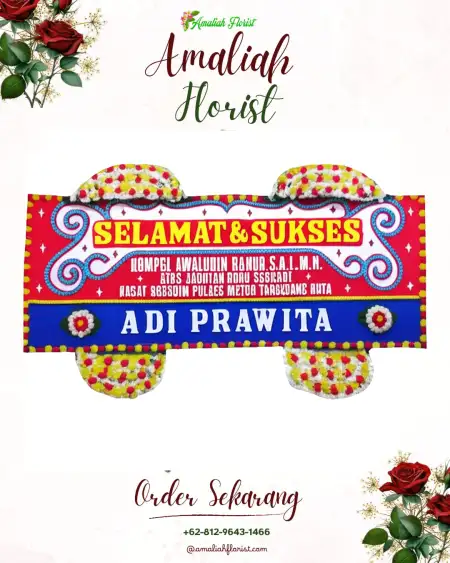 Papan Bunga Ucapan Selamat Tegalyoso